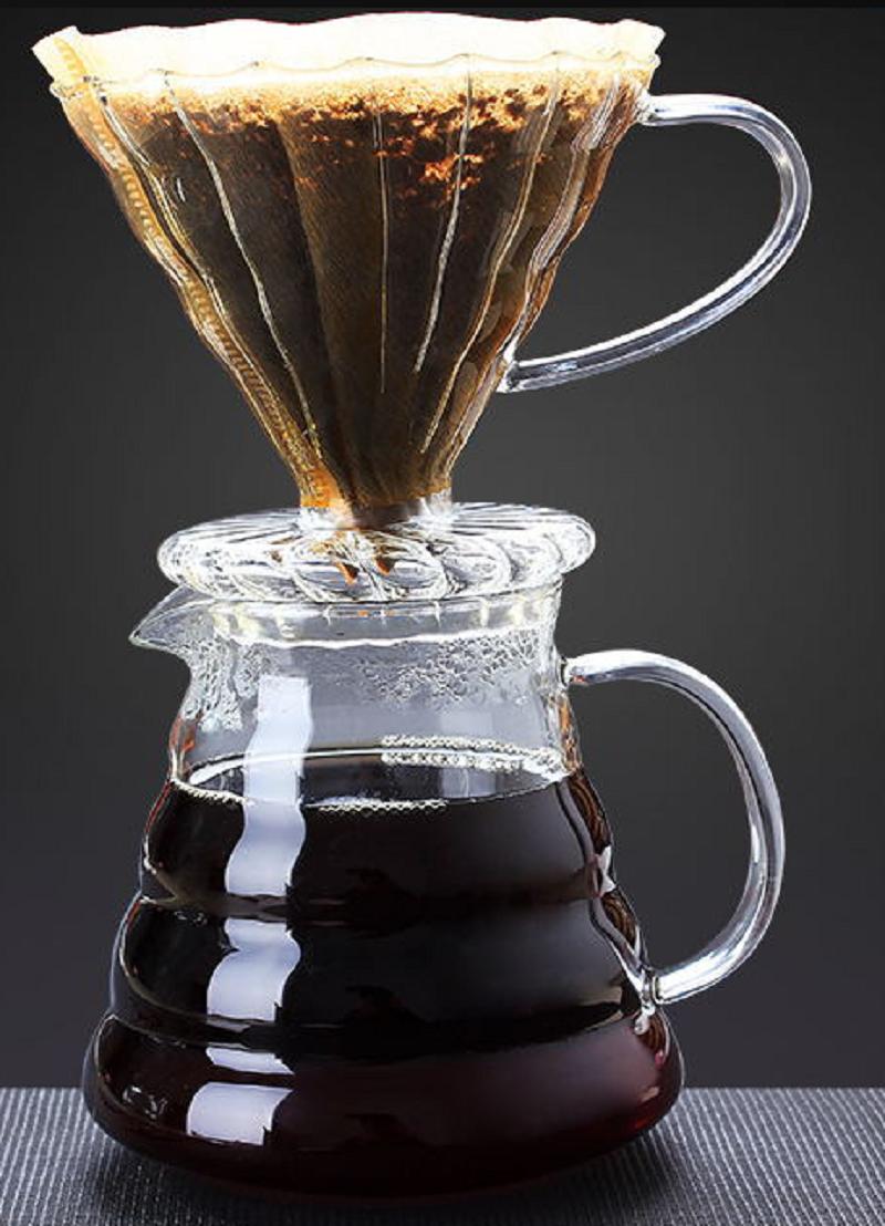 Bình pha cafe Drip Coffee 350ml thủy tinh