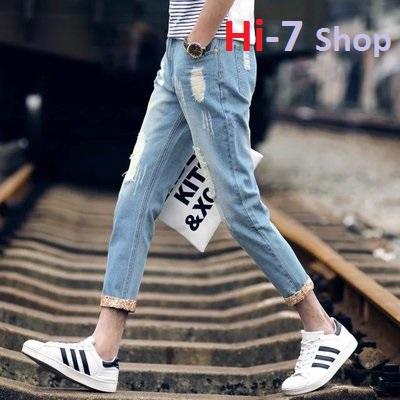 [HCM](Hàng Thanh Lí Nghỉ Bán)Quần Jean Nam Vải Mềm Có Lai Màu