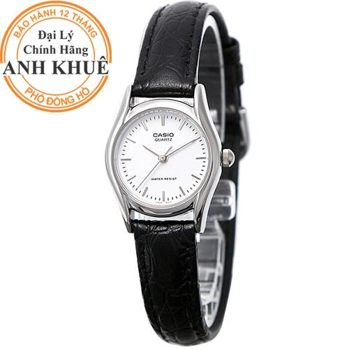 Đồng hồ nữ dây da Casio Anh Khuê LTP-1094E-7ARDF