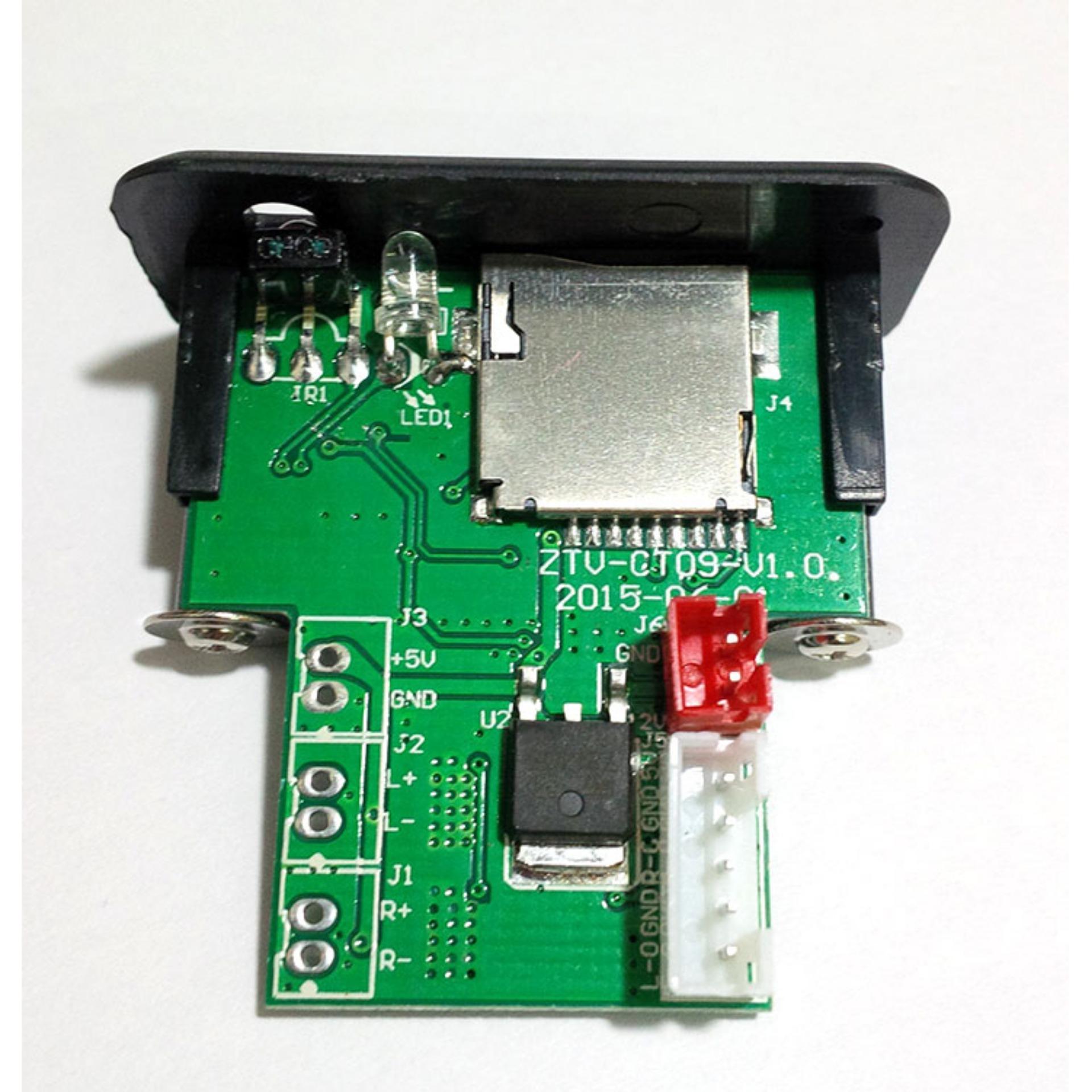 Module Giải Mã MP3 5V 12V WAV Disk USB/TF Stereo Amplifier