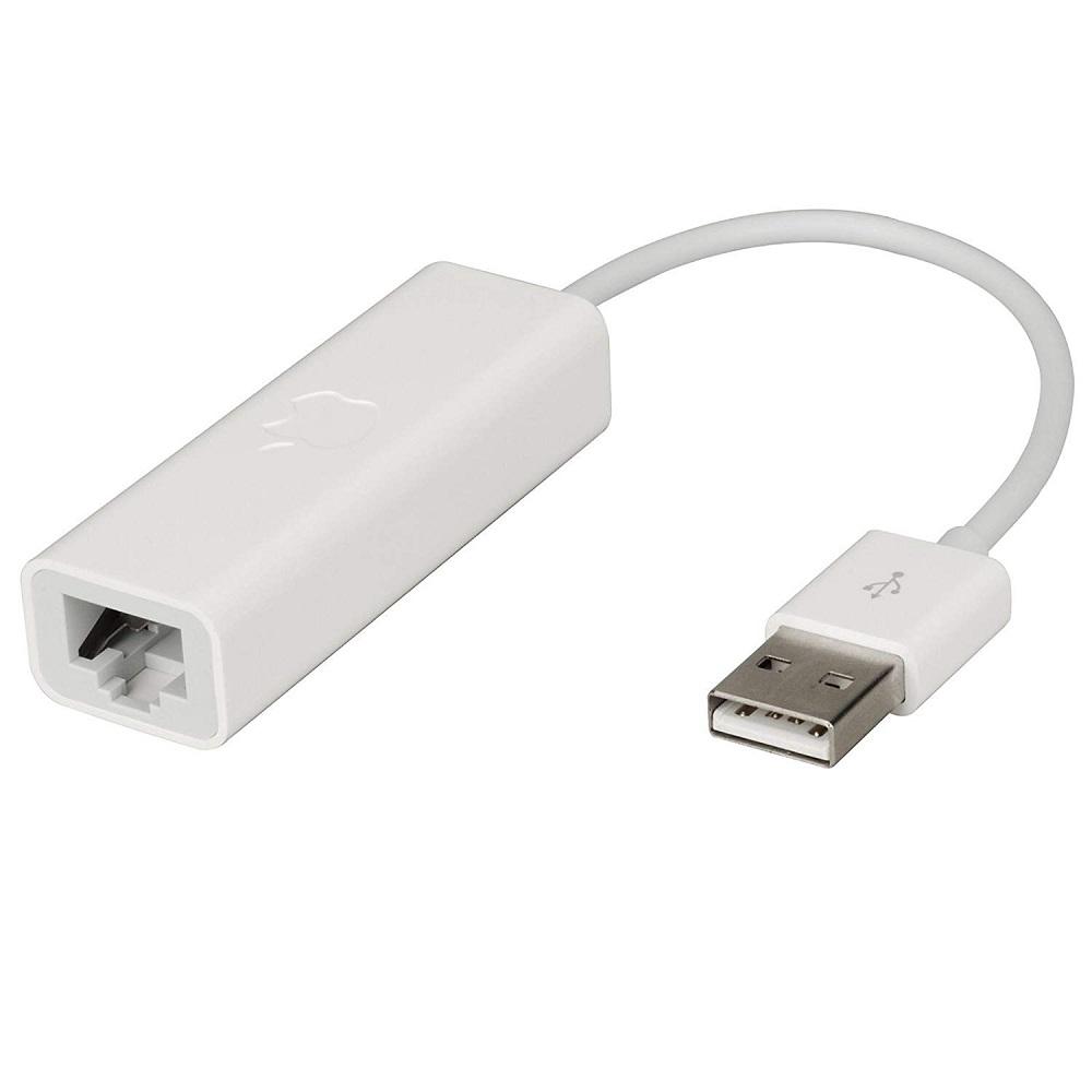Cáp kết nối dây mạng Lan cho máy Mac - Apple USB Ethernet Adapter (Trắng)