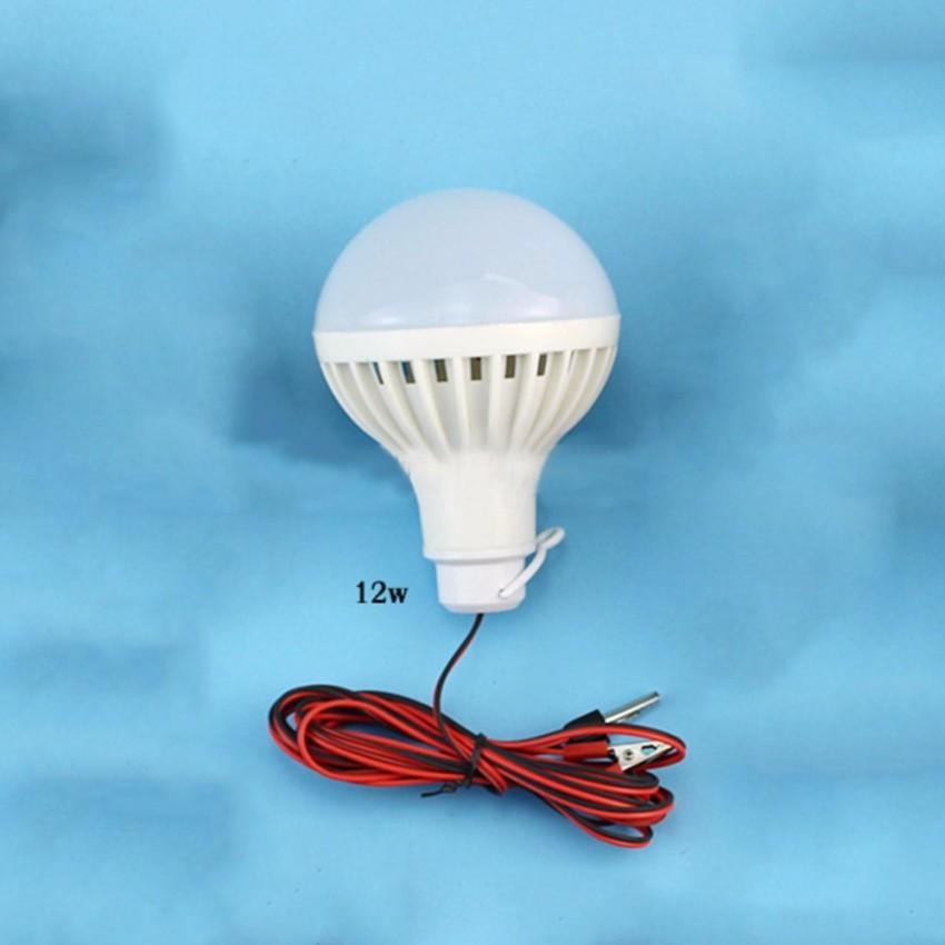 Bóng đèn led 12V - 12W dùng cho bình ắc quy 12V