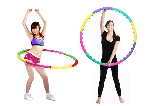 vòng nhựa lắc giảm eo thon bụng