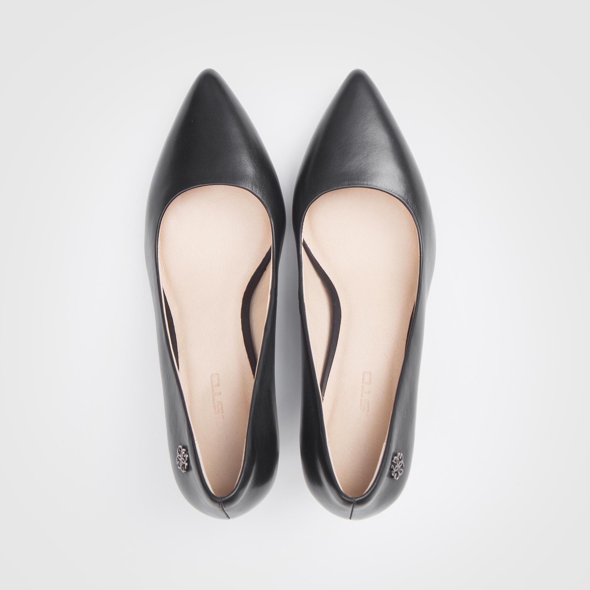 Giày Cao Gót Da Thật Nữ Gosto Work Chic GFW007988DEN (Đen)