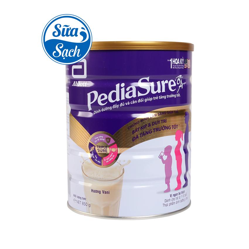 Sữa bột Pediasure B/A hương vani 850g