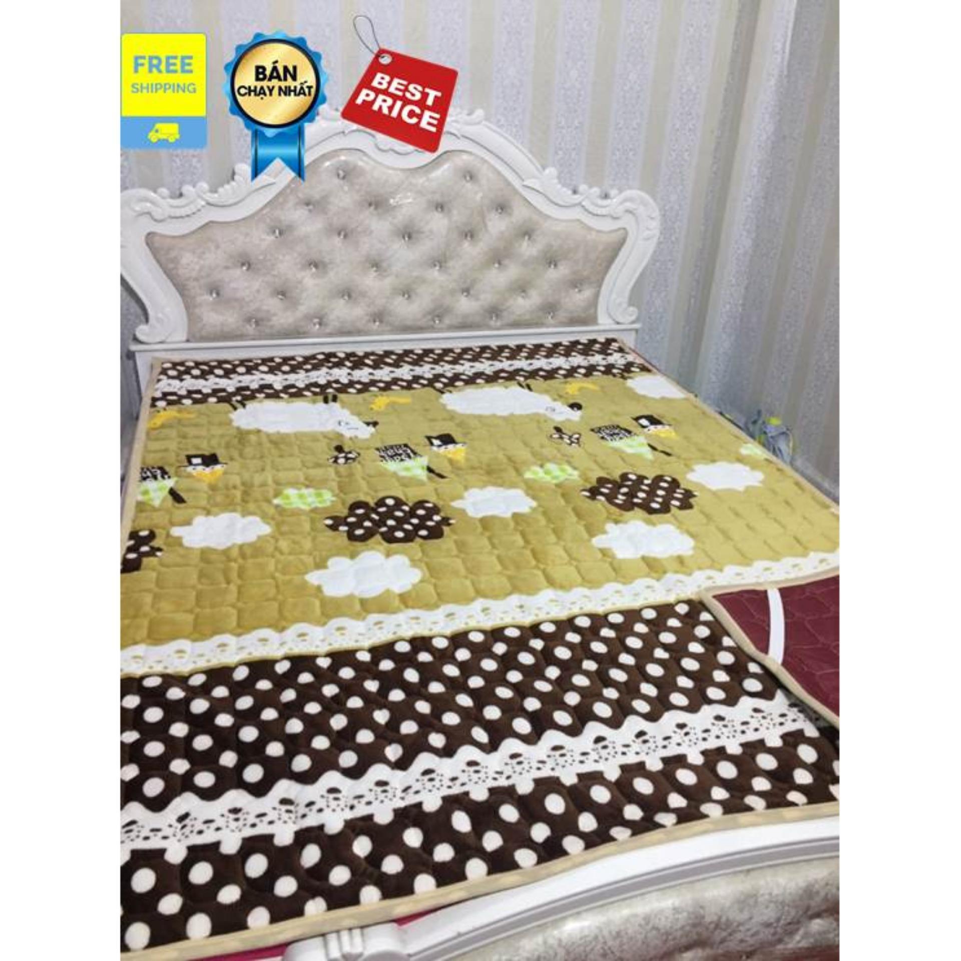 Thảm nhung trải sàn trải giường 1.6x2m