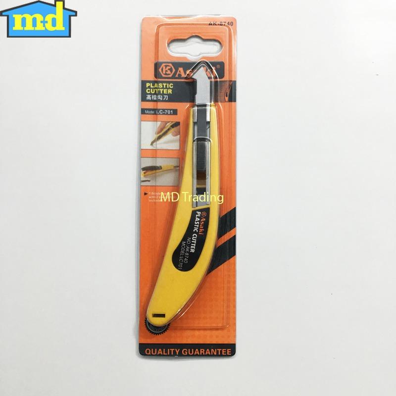 Dao rọc nhựa mica Asaki AK-8740