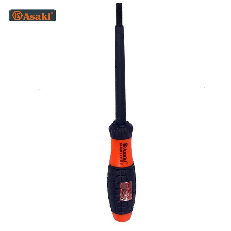 Tuốc nơ vít (tô vít) 2 cạnh và kiêm bút thử điện Asaki