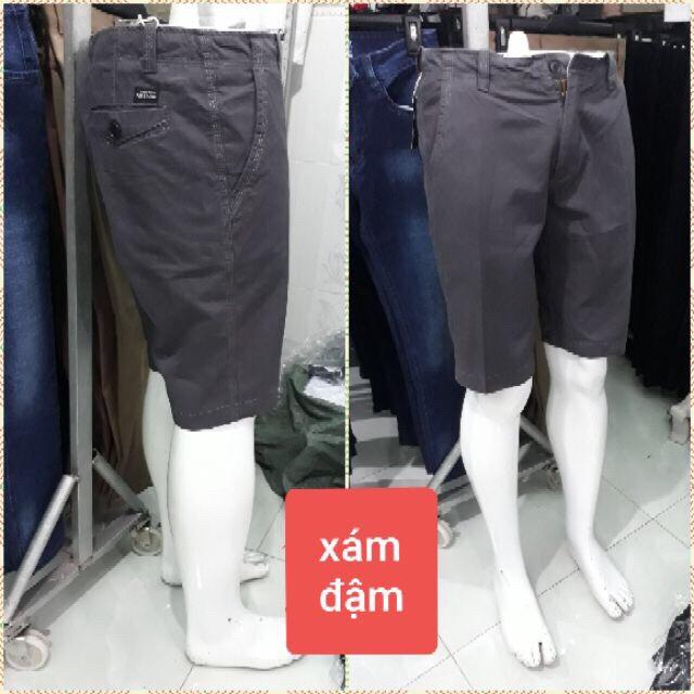 [HCM]QUẦN SỌT NAM KAKI VẢI THÁI HÌNH THẬT