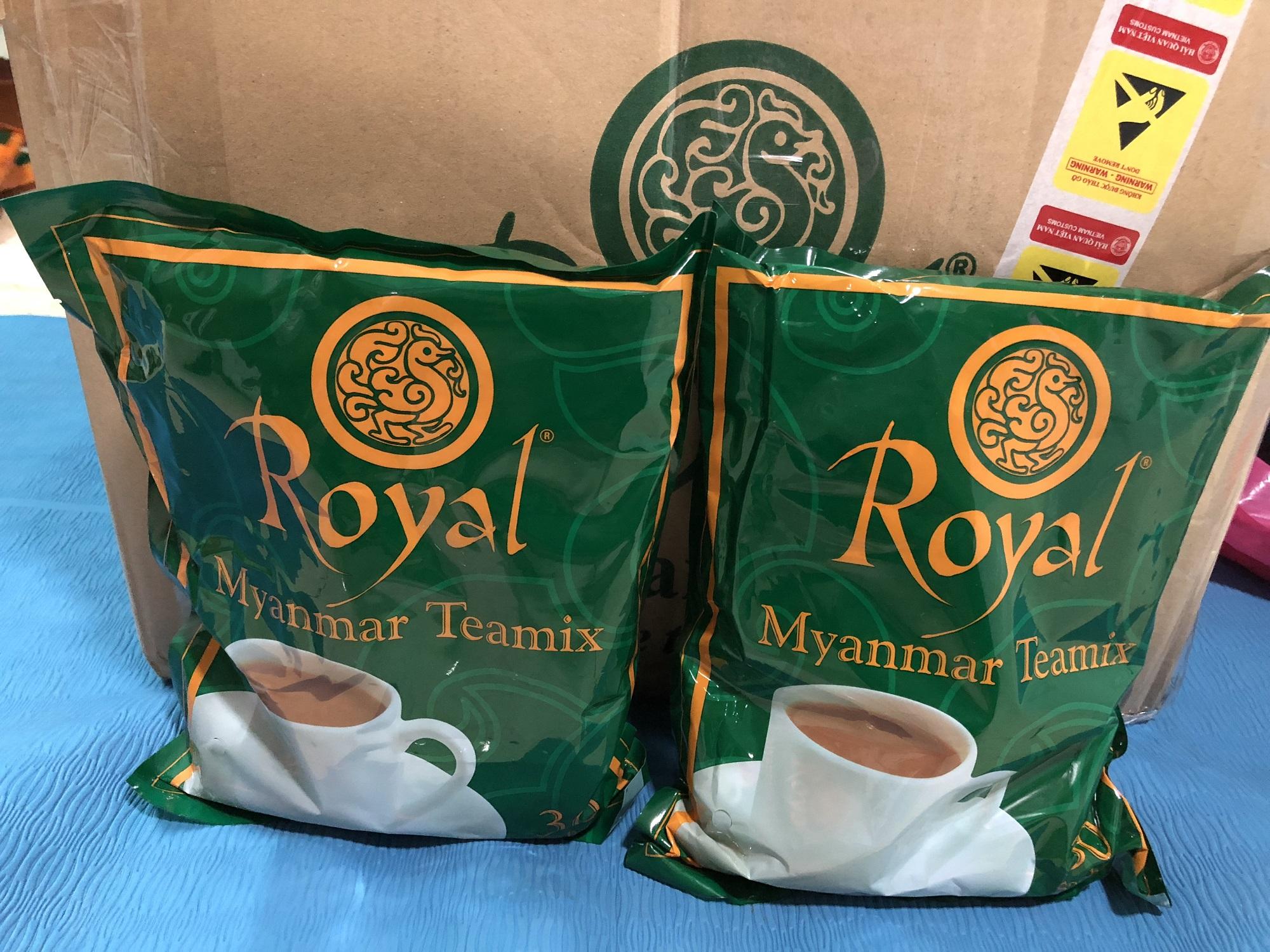 Trà sữa hòa tan Royal Myanmar Teamix (bịch 30 gói) - Hàng Myanmar
