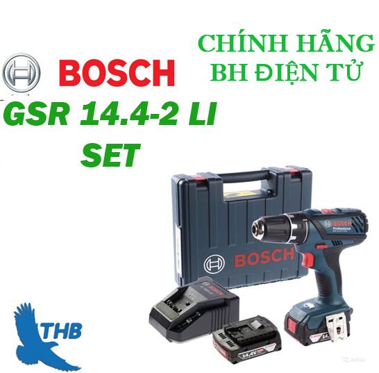 Máy khoan vặn vít dùng pin Bosch GSR 14.4-2-LI