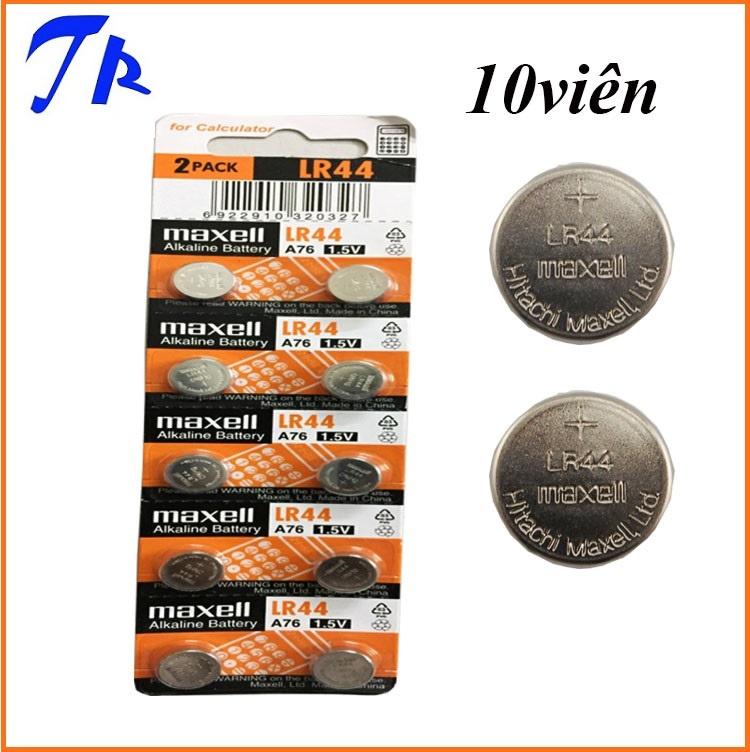 [HCM]2 viên Pin AG13/ LR44 Maxell alkaline 1.5v