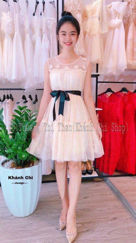 Đầm xòe ren phối lưới KP MS178 - MS116 - MS200