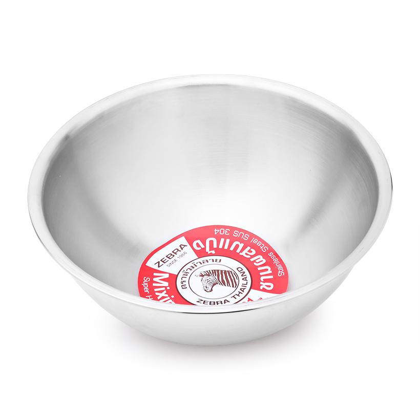 [HCM]THỐ TRỘN INOX ZEBRA 27CM - 135027