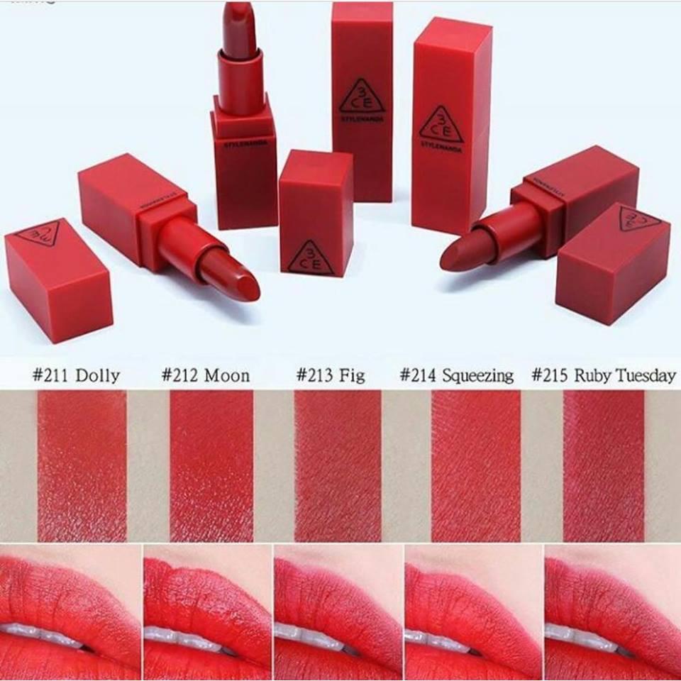 Son 3CE Red Recipe Chính Hãng