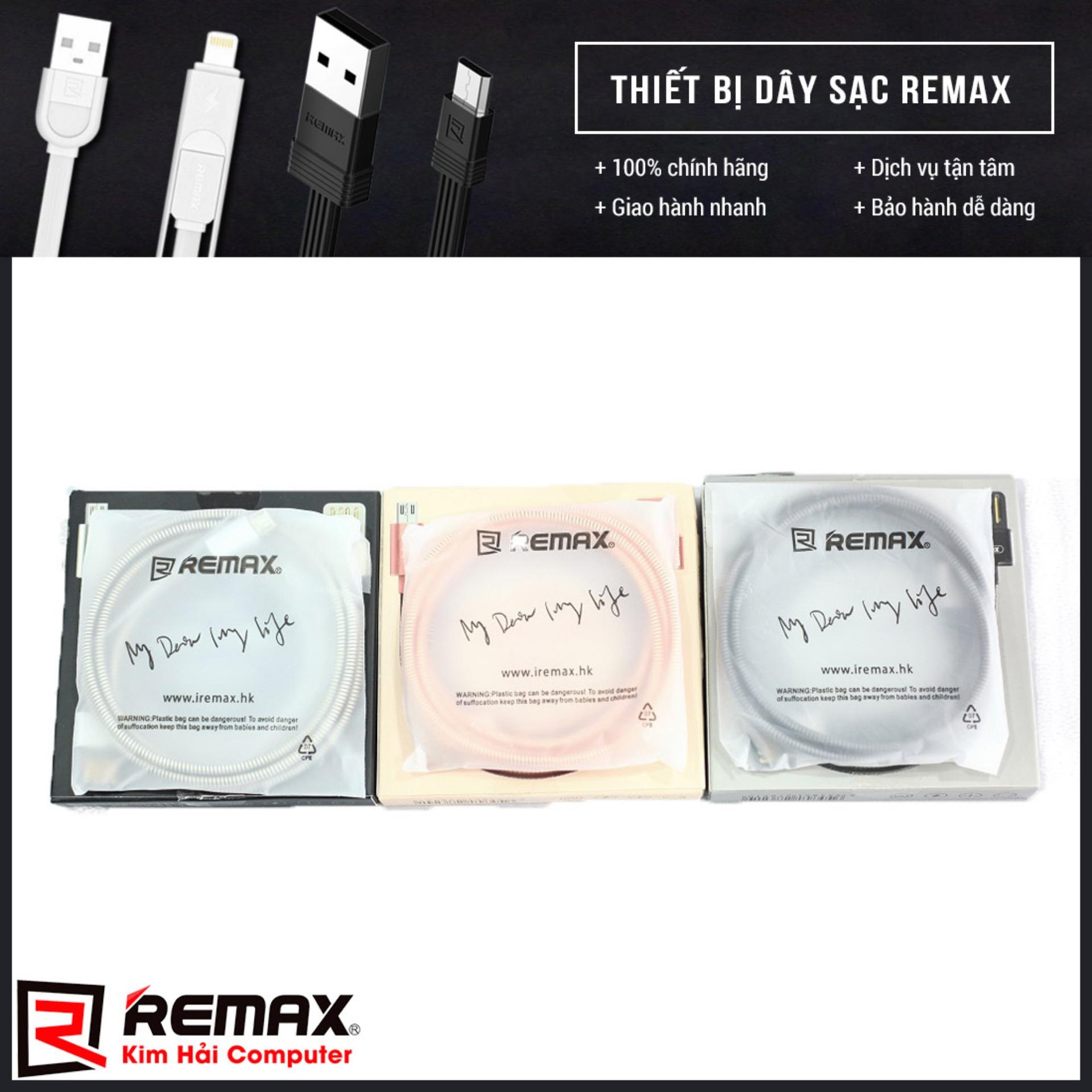 CÁP SẠC REMAX RC-080M MICRO USB (Bạc) - Kim Hải Computer