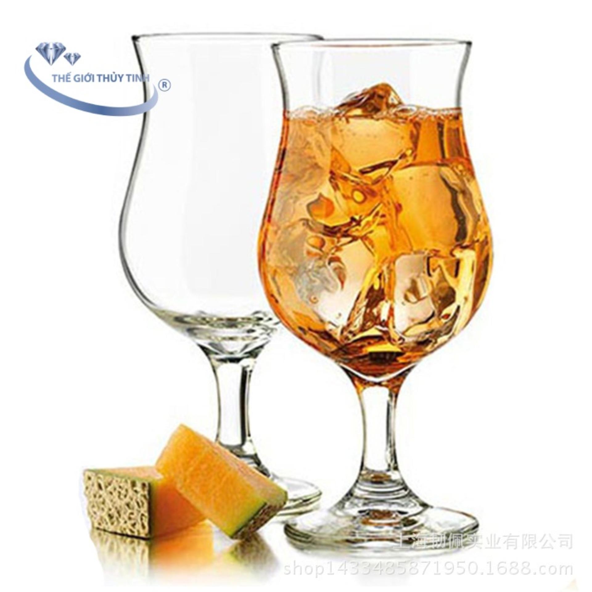 BỘ 6 LY THỦY TINH POCO LY UỐNG SINH TỐ MT12TU