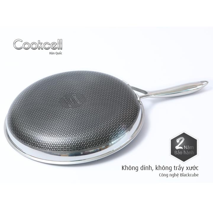 Chảo CHIÊN inox Blackcube cỡ lớn 28cm