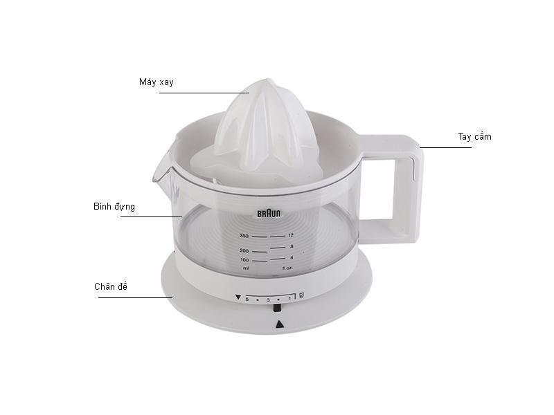 Máy vắt cam Braun CJ3000