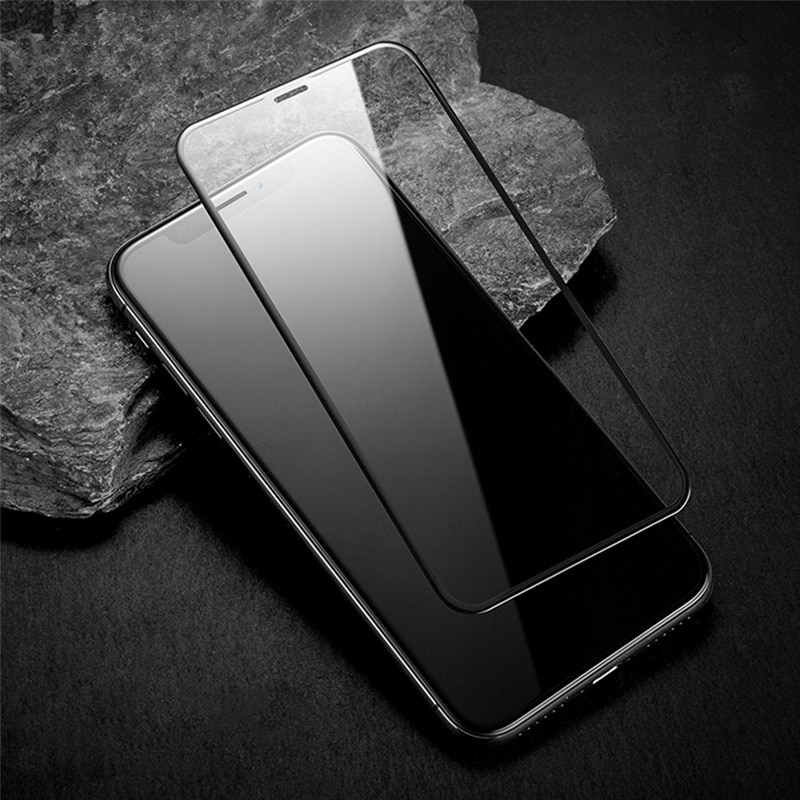 Miếng Dán Kính Cường Lực 5D Full Màn Cho iPhone Xs Max (6.5 inch) - Đen