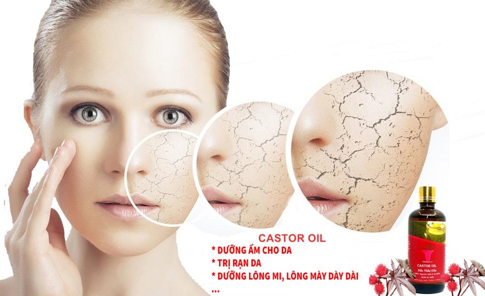 COMBO 2 CHAI DẦU THẦU DẦU ( CASTOR OIL )  100ML/1CHAI  ẤN ĐỘ