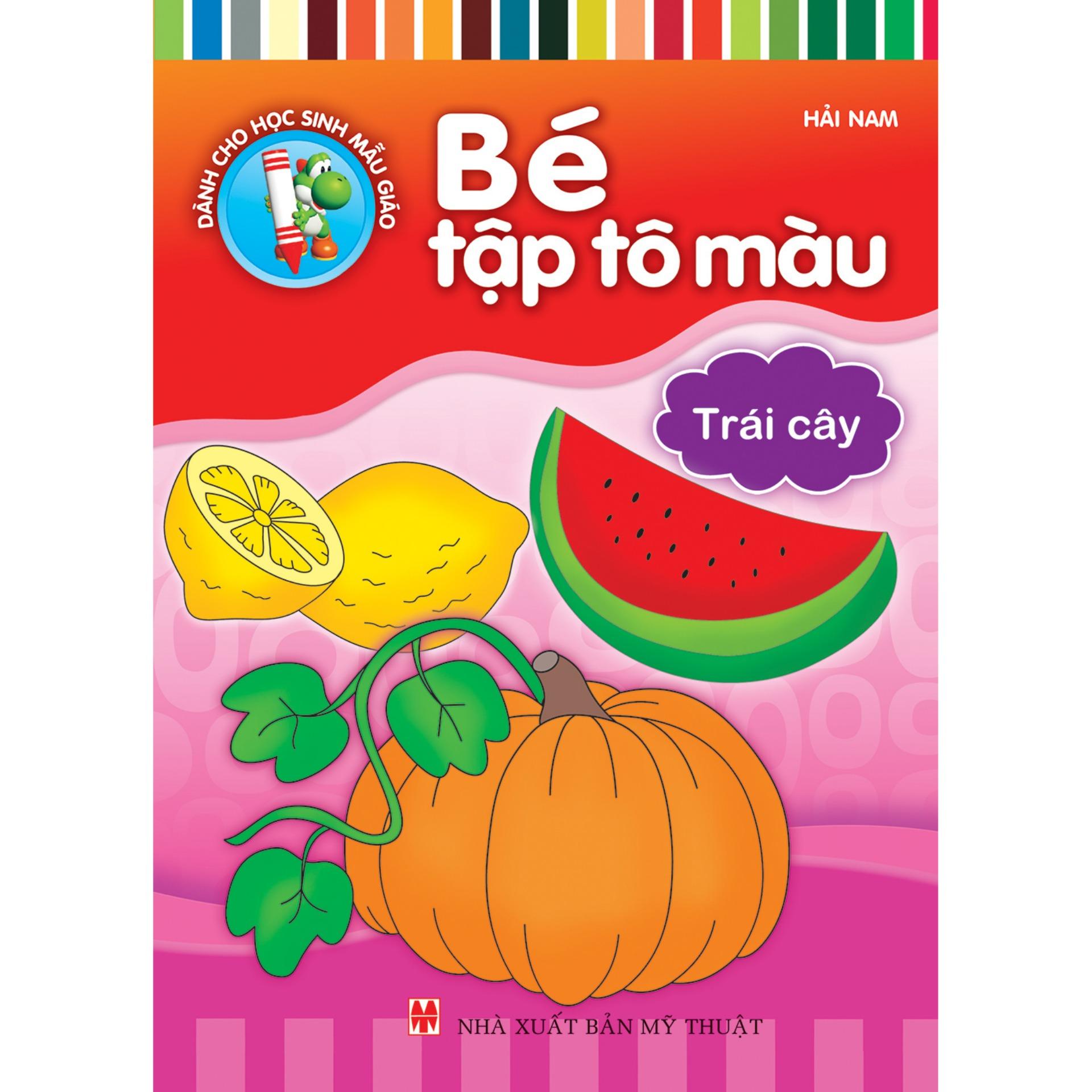 Sách: Combo Bé Tập Tô Màu ( Túi 8 cuốn)