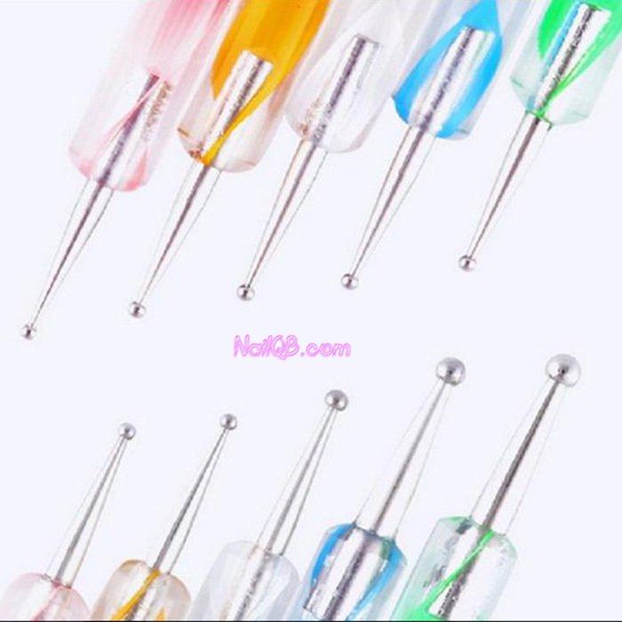 [HCM]Set 5 cọ vẽ móng chấm bi