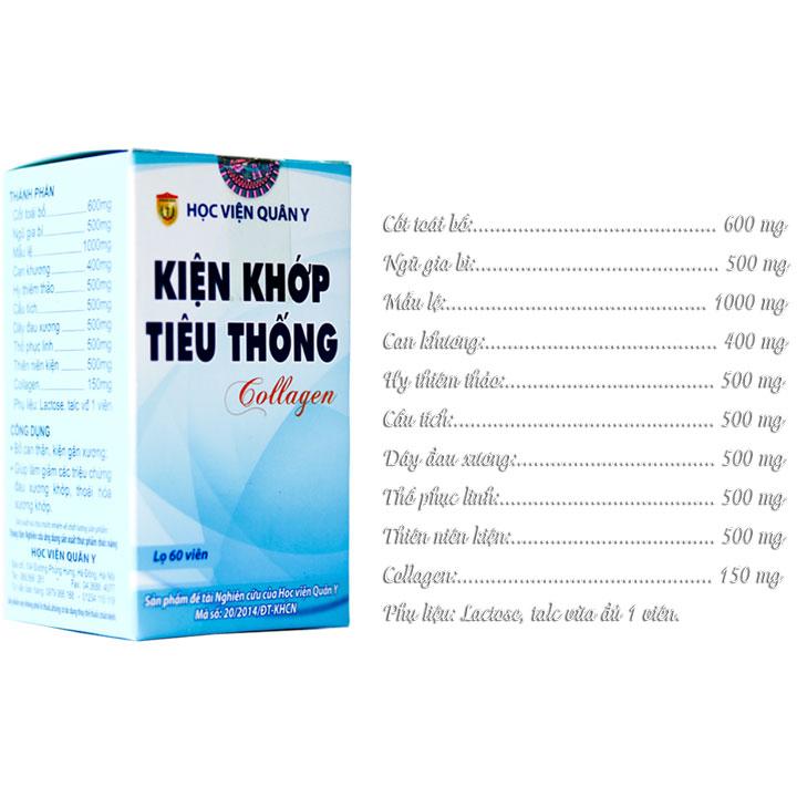 [HCM]Kiện khớp tiêu thống học viện quân y giảm đau xương khớp gIảm thái hóa xương khớp ở người lớn tuổi
