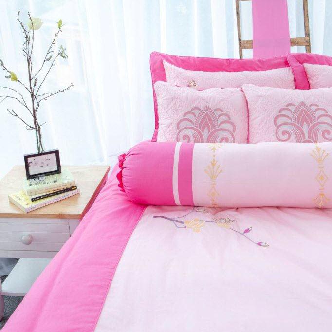 Bộ ga chun trần 3 món 200 x 220 cm 100% cotton cao cấp Grand HQM