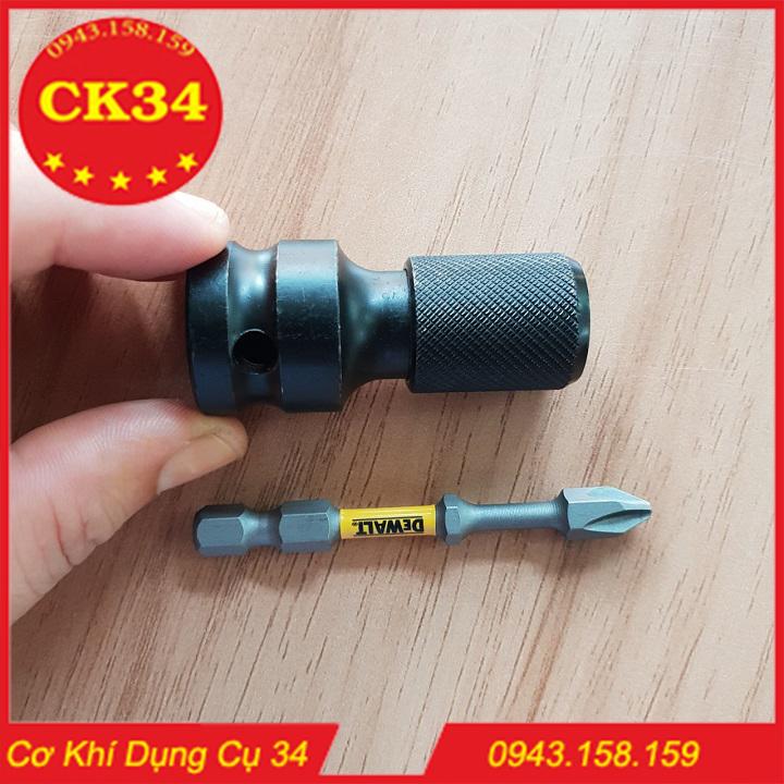 Combo đầu chuyển sang bắn vít và đầu mũi vít