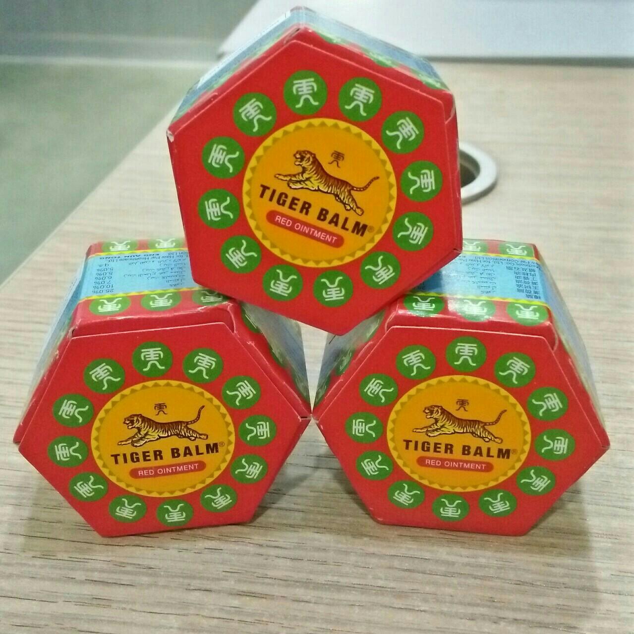 Combo 3 Dầu cù là Tiger Balm Red 10gr