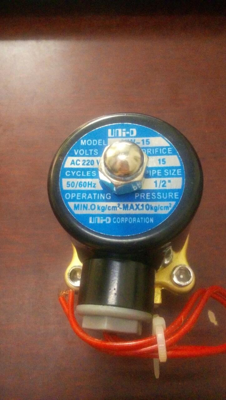 Van điện từ Unid phi 21 UW-15, bảo hành 12 tháng