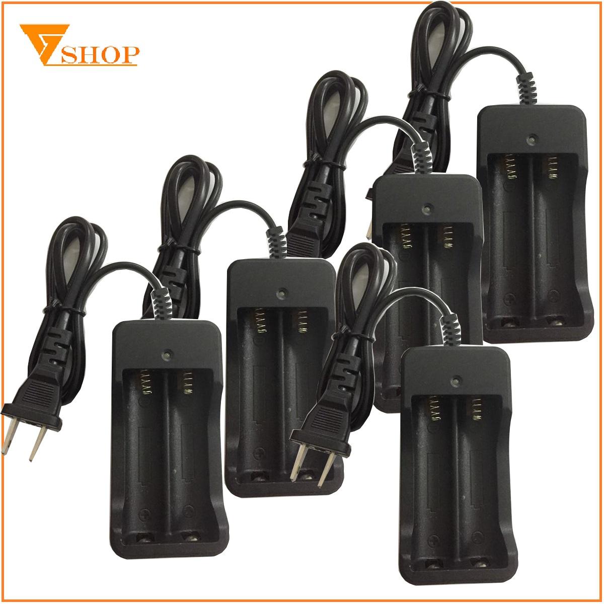 1 Máy sạc pin 18650 đôi, máy sạc 2 viên 18650