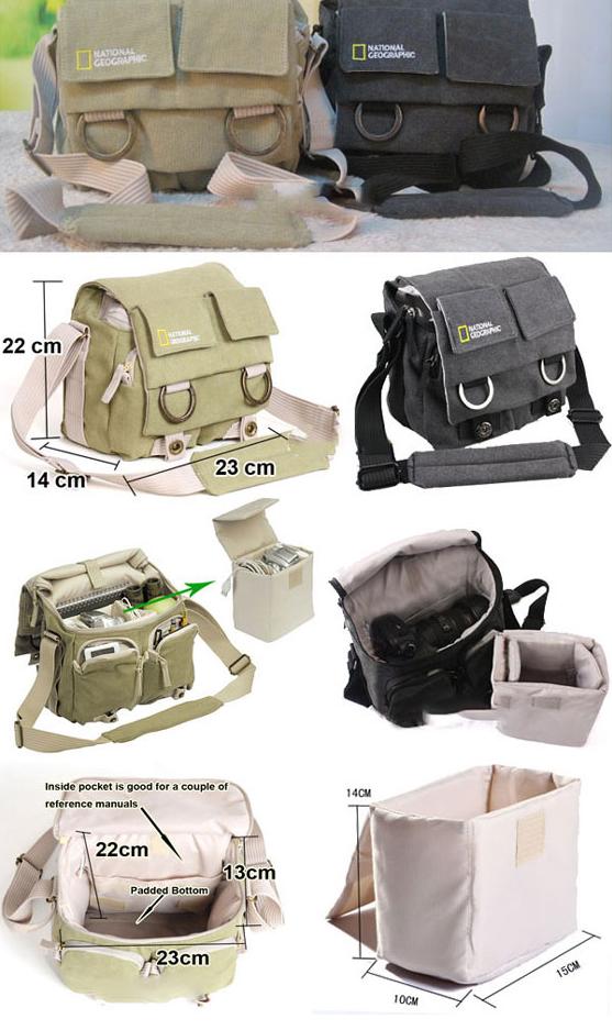 Túi máy ảnh National Geographic NG-2345 (Xám)