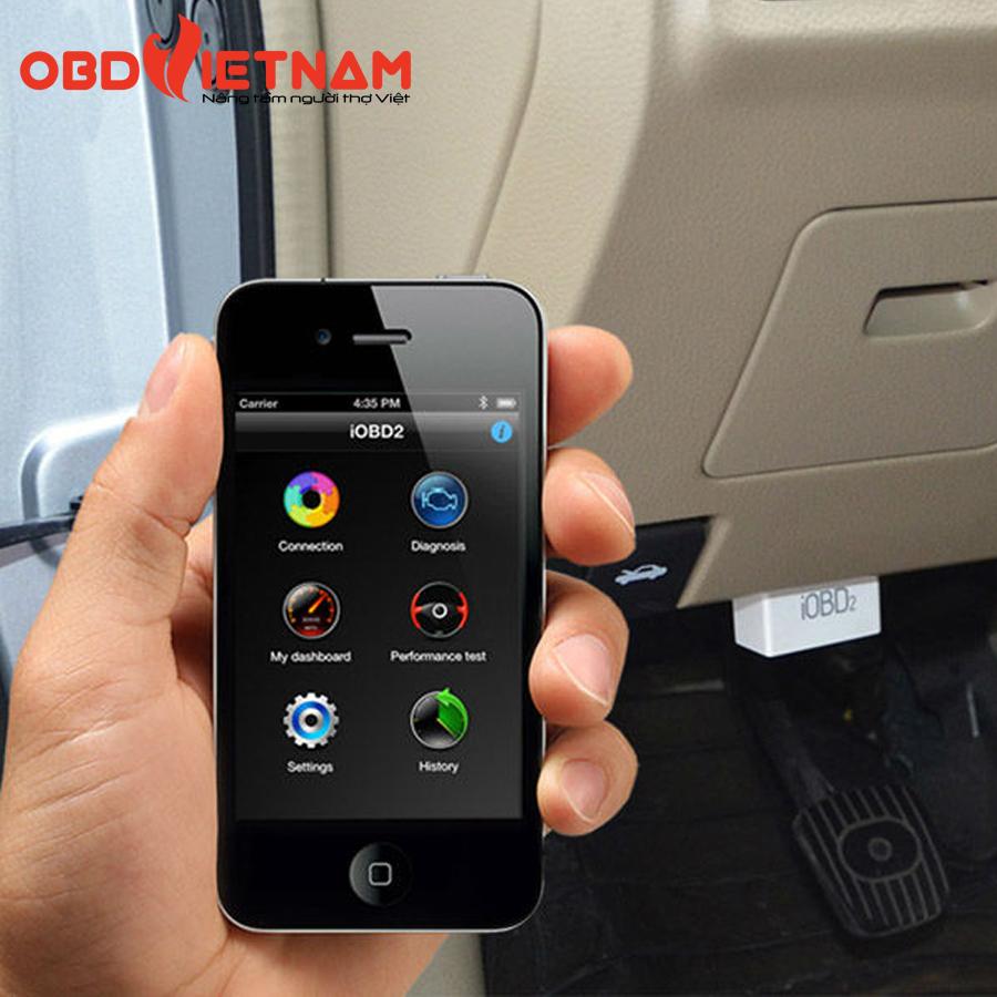 [HCM]Thiết bị chẩn đoán đa năng iOBD 2 Bluetooth