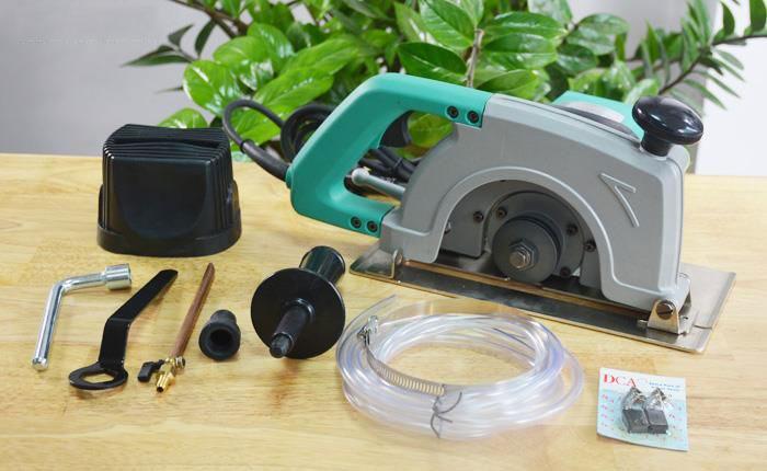 Máy cắt đá 180mm 1520W DCA AZE180 Z1E-FF-180  (Xanh)