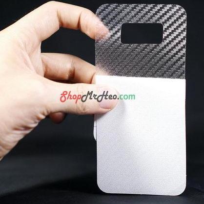 Bộ 3 skin dán mặt lưng samsung s8