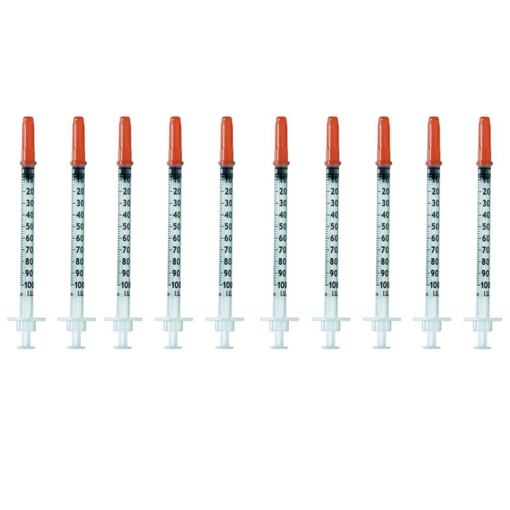 Bơm tiêm insulin tiểu dường 1cc vô trùng Vinahancook (Hộp 100 cây)