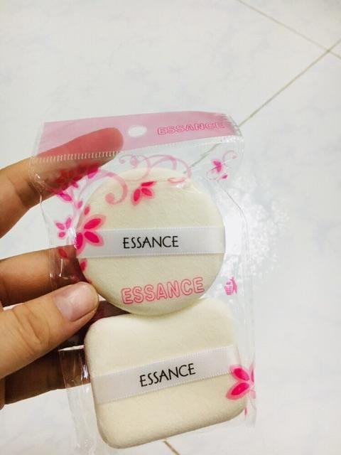 Bông trang điểm [ SALE HỦY DIỆT ] bộ 2 bông phấn trang điểm, bông mút trang điểm, mút trang điểm, dụng cụ trang điểm