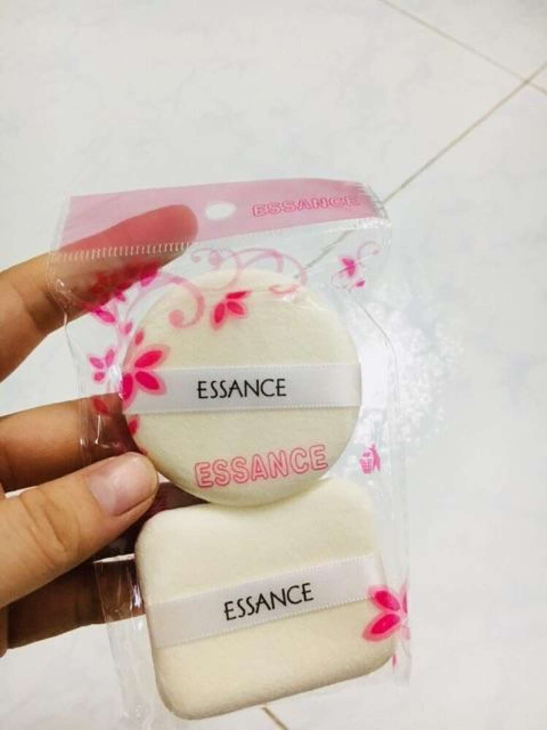 Bộ 2 bông phấn trang điểm