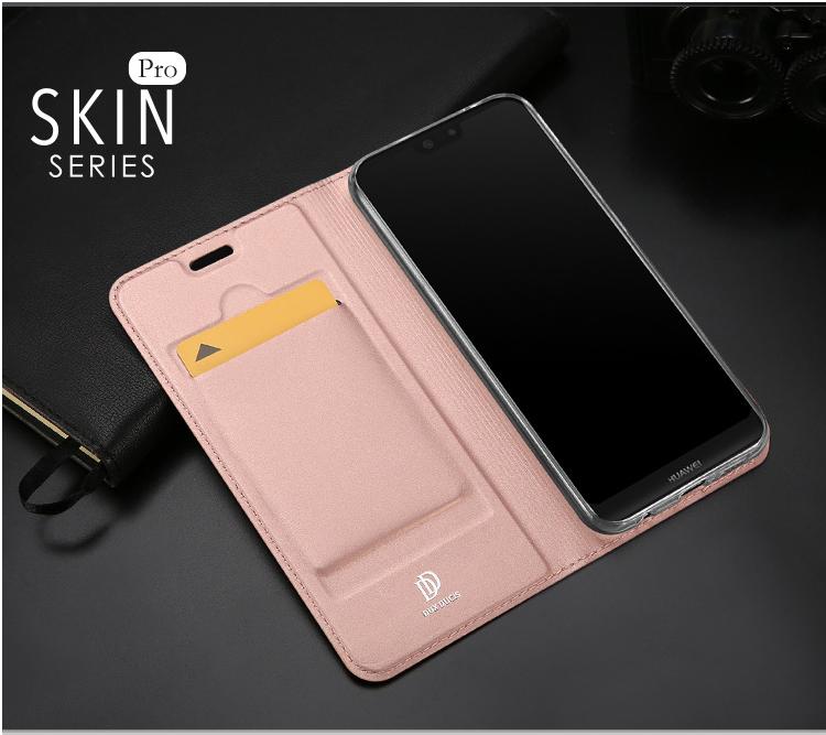 Bao Da Ducis Huawei Nova 3e Màu Hồng
