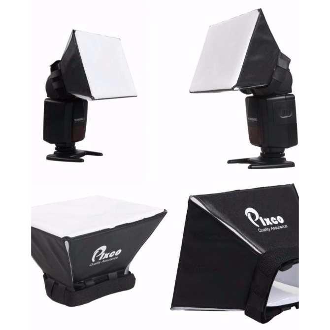 Tản sáng cho đèn Flash rời Pixco 10x13cm (Đen).