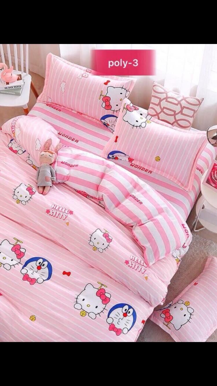 BỘ CHĂN GA GỐI HÀN QUỐC DOREMON 160x200