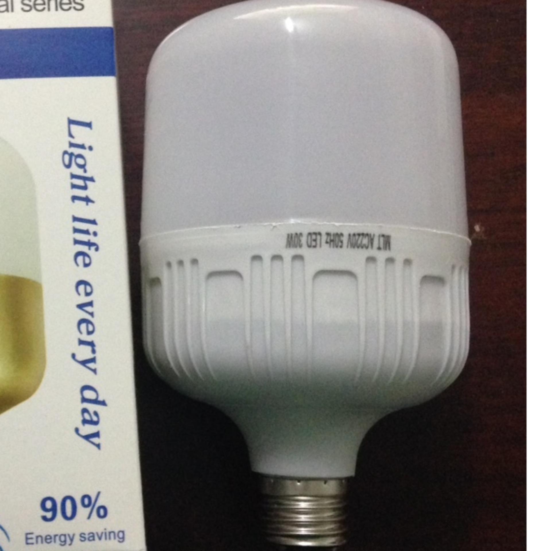 TCLWay-Đèn bulb trụ 30W-Combo 30 bóng