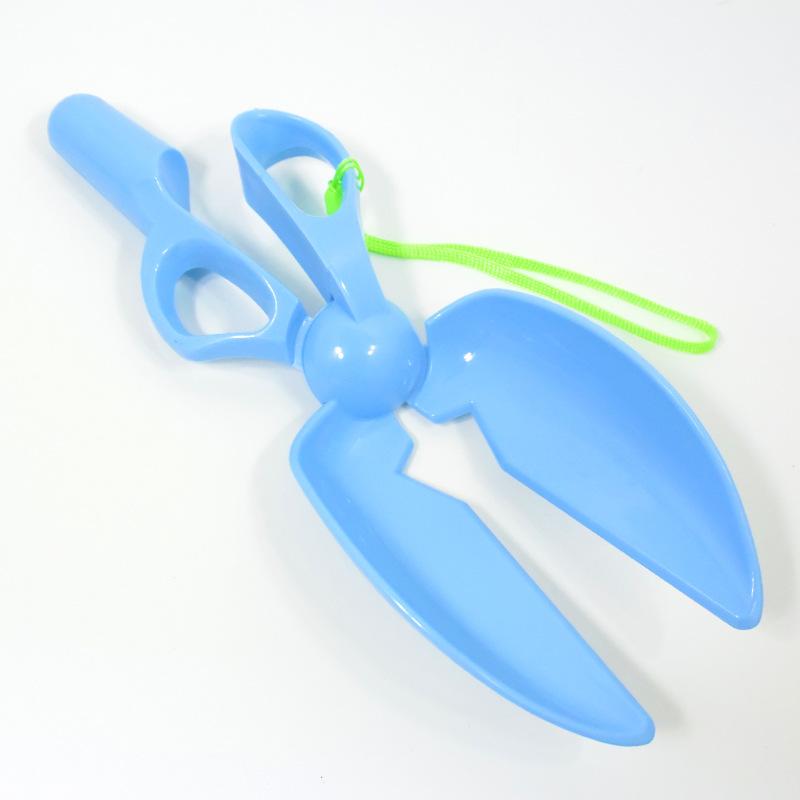 Dụng cụ dọn phân thú cưng  - Kéo gắp  Phân Chó Mèo(Xanh) mã 003