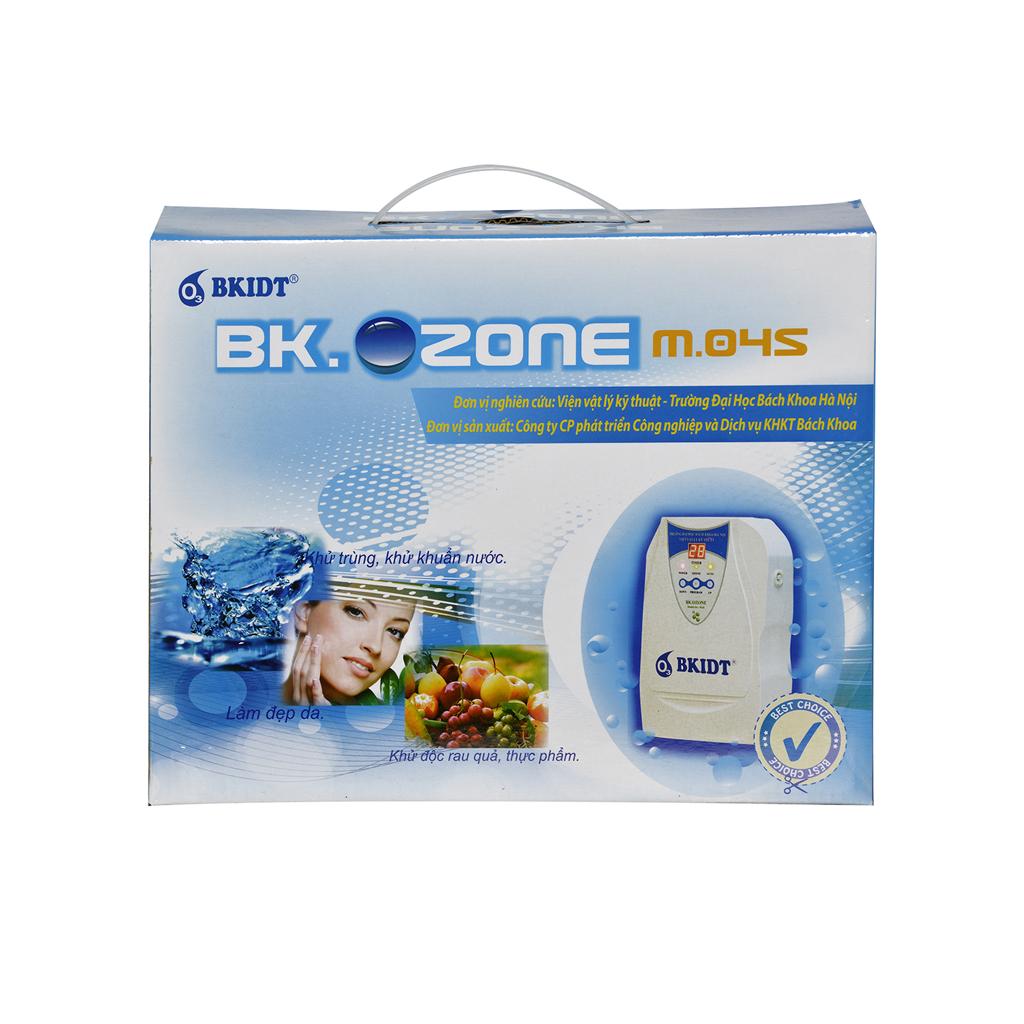 Máy ozone khử độc thực phẩm BK.Ozone-M04s (TRẮNG)