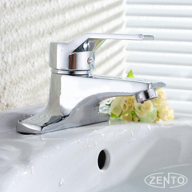 Vòi chậu rửa nóng lạnh Zento ZT2021 (Trắng)