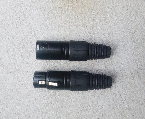 bộ 2 rắc hàn CANON XLR 1 đực 1 cái