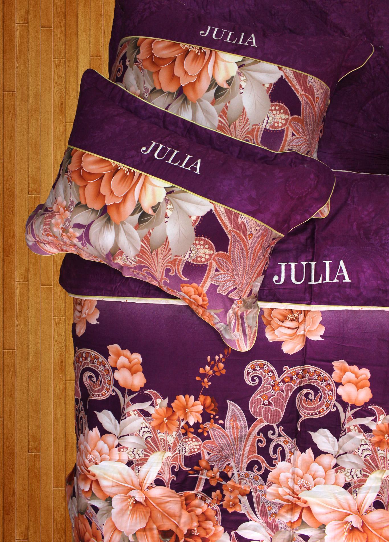 Bộ chăn ga gối cotton satin Julia J4 492