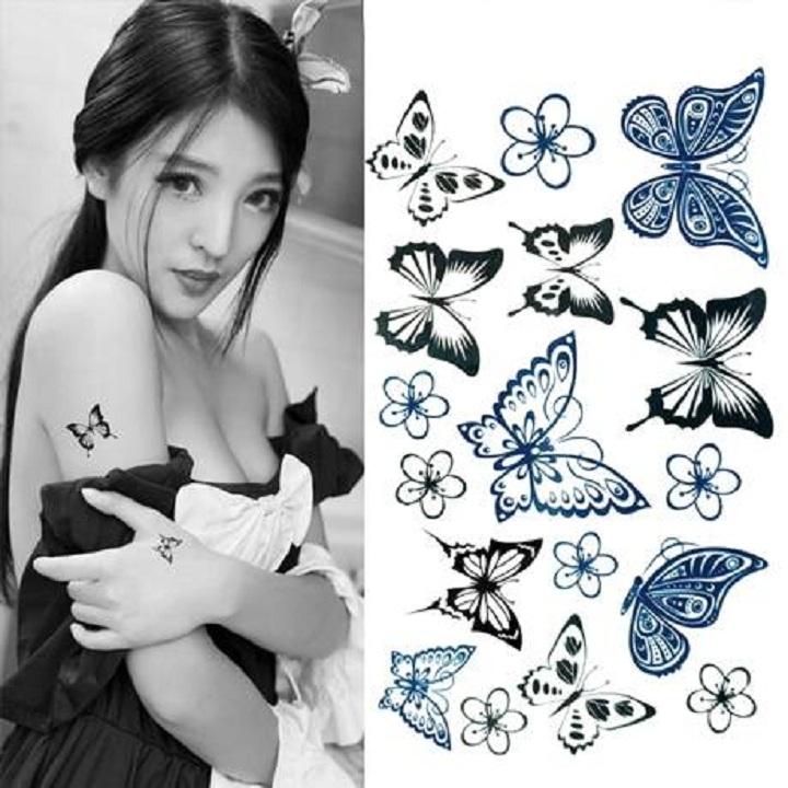 [HCM]HÌNH XĂM DÁN BƯỚM NHỎ